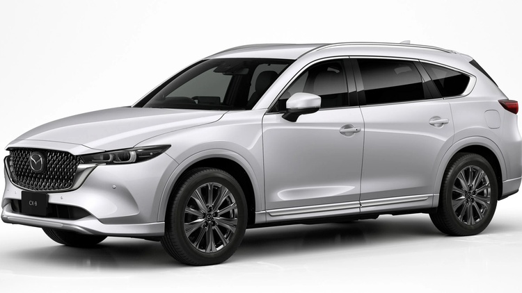 Mazda CX-8 2023 ra mắt tại Nhật Bản, ngoại hình giống hệt CX-5, giá bán từ 509 triệu đồng