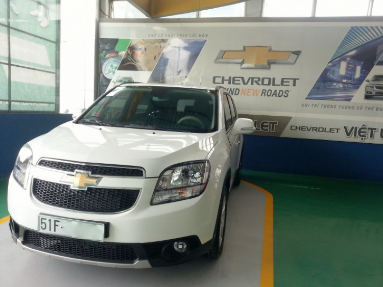 Nhiều điểm mới hấp dẫn trên Chevrolet Orlando 2015