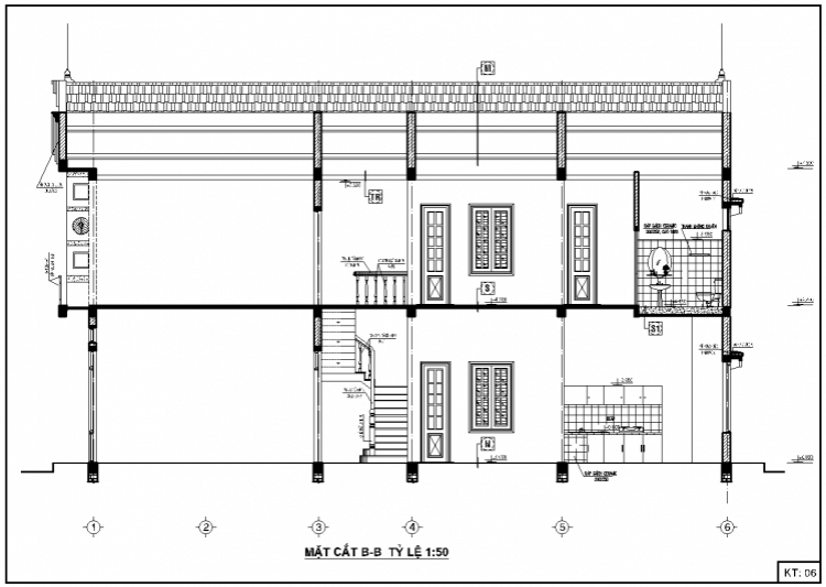 Xin các bác tư vấn nhà homestay nông thôn 4.8mx16m giúp em với