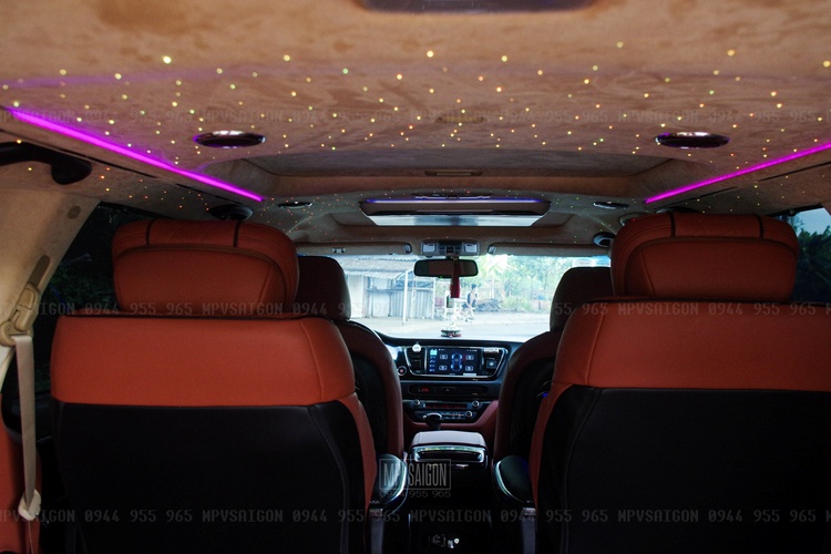 Sedona độ nội thất - ghế Limousine đơn giản mà đẹp