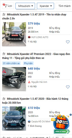 Mua xe MPV cho gia đình, nên mua Xpander, Veloz hay XL7?