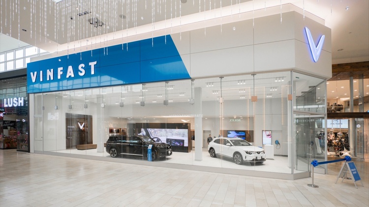 VinFast khai trương cửa hàng đầu tiên tại Canada
