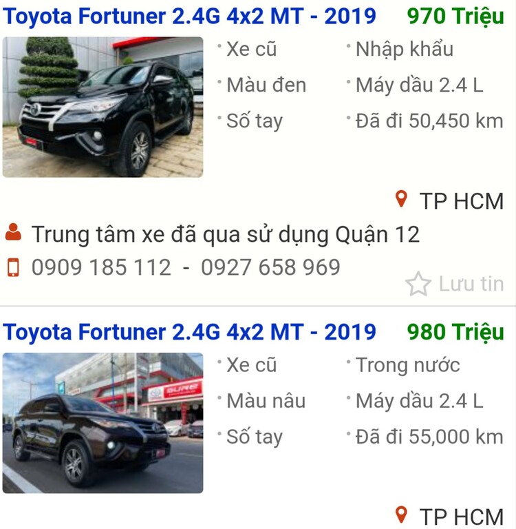 Đi hơn 46.000 km, Hyundai Santa Fe 2019 đang bán lại với giá gần 1 tỷ đồng, xe Hàn giữ giá nhất