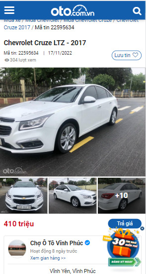 Tư vấn mua xe lần đầu: 2022 có nên chọn Chevrolet Cruze LTZ 2017?