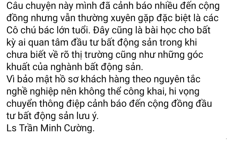 " F0 " - những Kẻ gom tiền cho Thị trường Bất Động Sản phổ thông