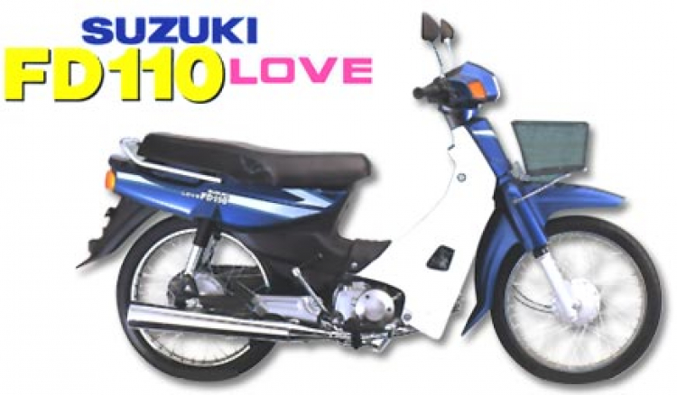 Hoài niệm Su FD 110 Love,bản độ " lột xác"của biker Hà Nội