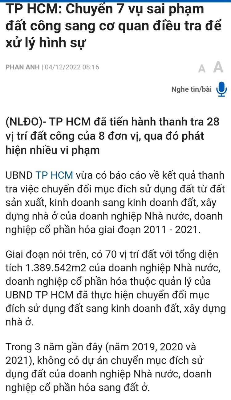 Tiếp tục đẩy mạnh thanh tra về BDS và Ngân Hàng vào năm 2023.