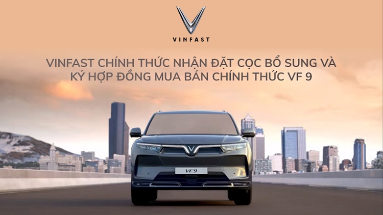 Khách Việt sắp nhận loạt xe VinFast VF9 vào đầu năm 2023