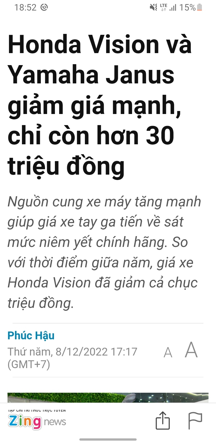 Honda Vision giá lăn bánh lên tới 60 triệu