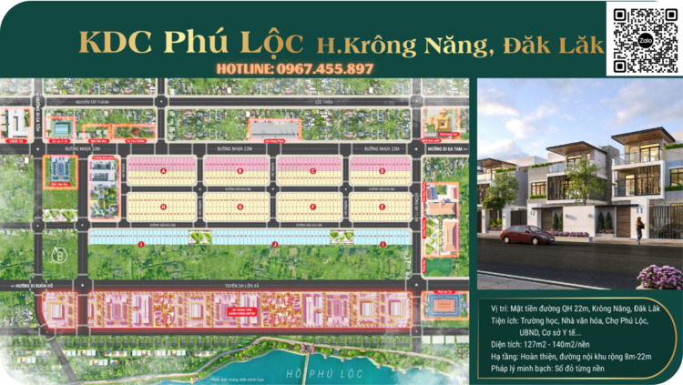 Pháp lý chuẩn chỉnh - đất nền sổ đỏ trung tâm hành mới huyện Krông Năng, Đắk Lắk - Quỹ đất nền giá tốt cho quý nhà đầu tư