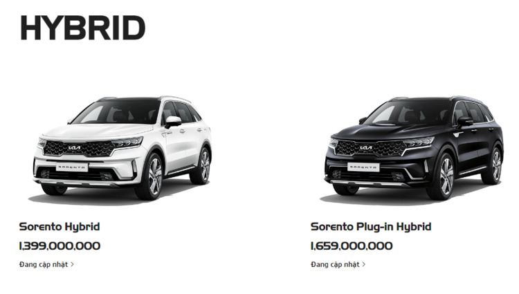 Kia Sorento Hybrid và PHEV có giá từ 1,4-1,7 tỷ đồng tại VN, cao hơn 500 triệu so với bản xăng dầu