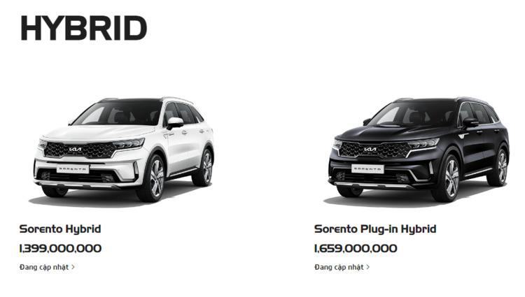 Kia Sorento Hybrid và PHEV có giá từ 1,4-1,7 tỷ đồng tại VN, cao hơn 500 triệu so với bản xăng dầu Kia Sorento Hybrid và PHEV có giá từ 1,4-1,7 tỷ đồng tại VN, cao hơn 500 triệu so với bản xăng dầu
