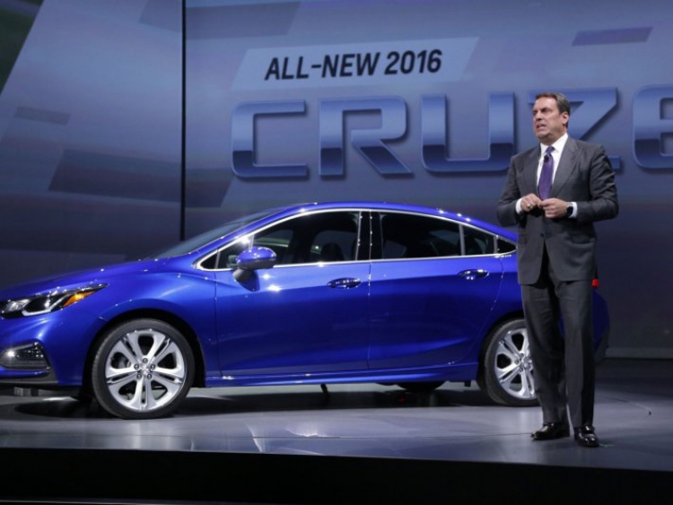 Chevrolet Cruze 2016 chính thức “trình làng”