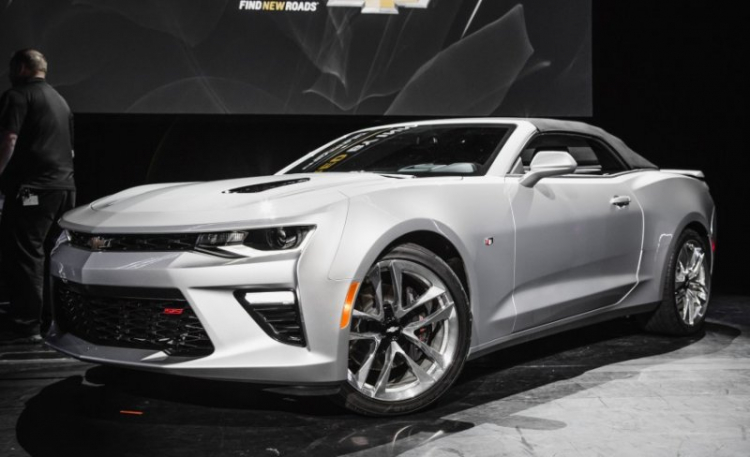 Chevrolet Camaro Convertible 2016 chính thức ra mắt