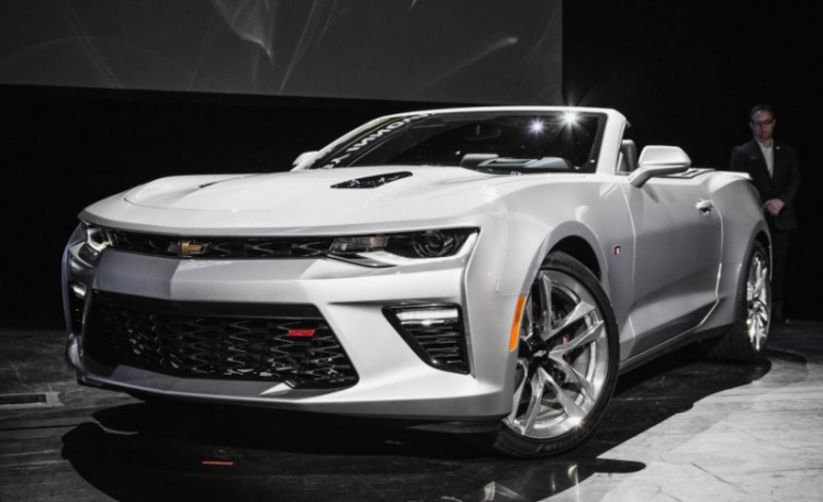 Chevrolet Camaro Convertible 2016 chính thức ra mắt