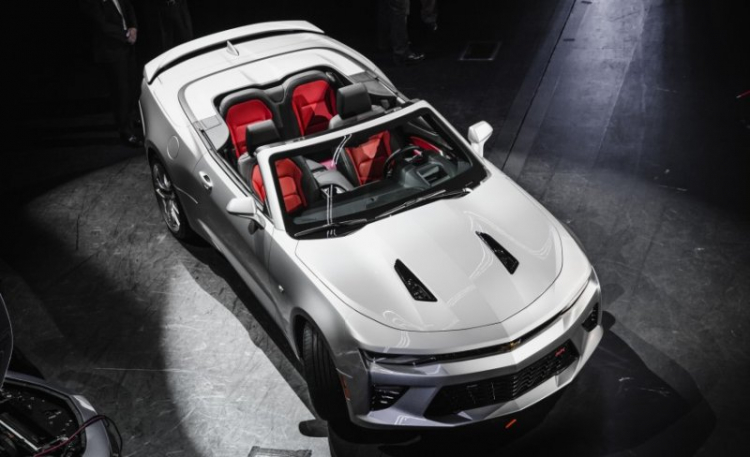 Chevrolet Camaro Convertible 2016 chính thức ra mắt