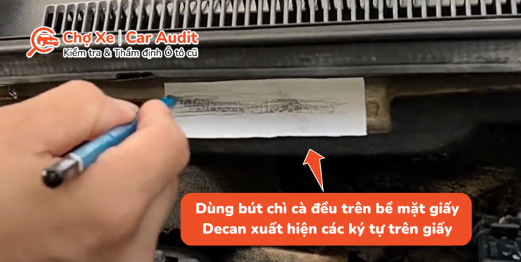 Quy trình cà số khung số máy xe ô tô tại nhà khi mua ô tô cũ? Quy trình cà số khung số máy xe ô tô tại nhà khi mua ô tô cũ?