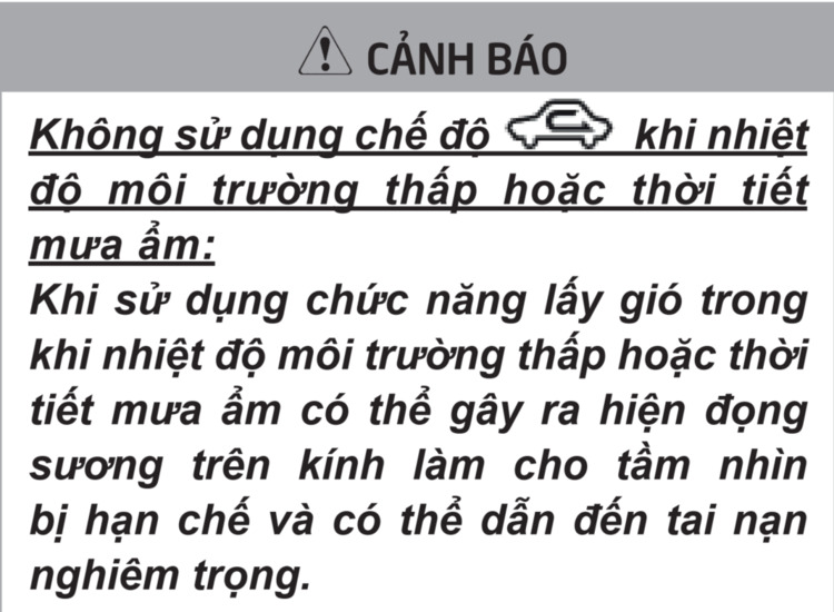 Bật sấy kính có cần giảm nhiệt độ điều hoà? Bật sấy kính có cần giảm nhiệt độ điều hoà?
