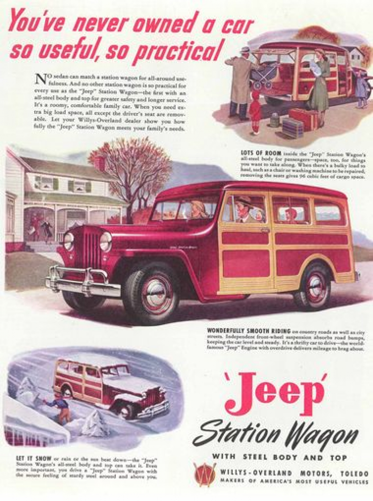 Nhìn lại hình ảnh Jeep trong 75 năm tiến hóa