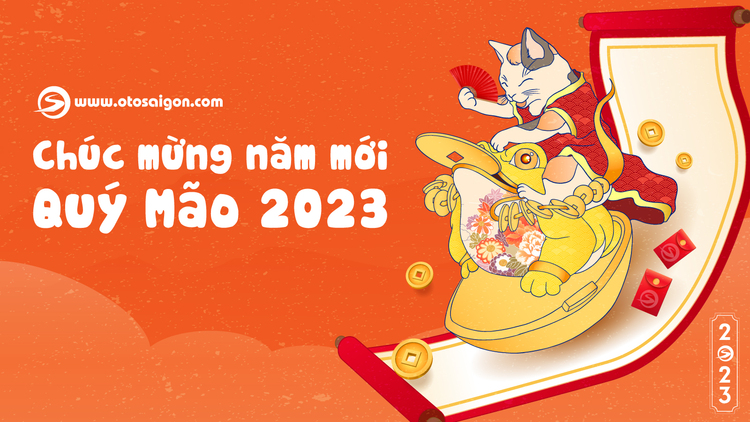 Otosaigon Chúc Mừng Năm Mới Quý Mão 2023