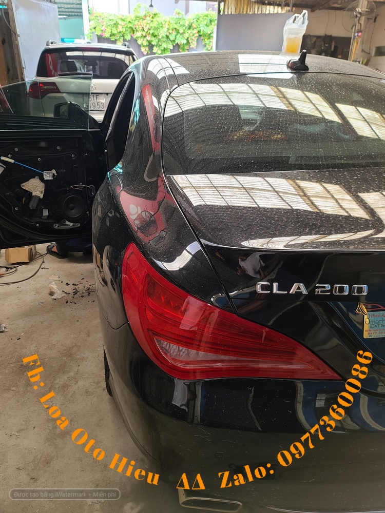 Mercedes CLA 200 Nâng Cấp Full Âm Thanh Harman Kadon.