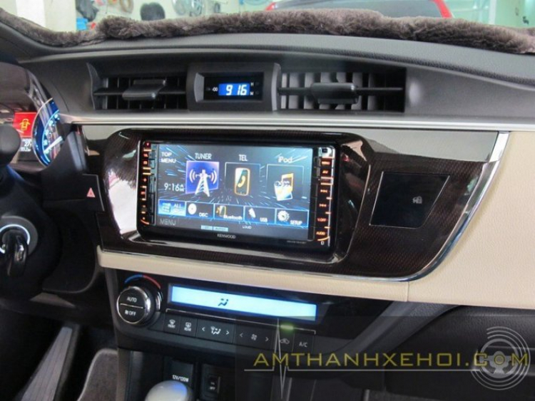 Độ âm thanh cho vợ 2 : altis 2015