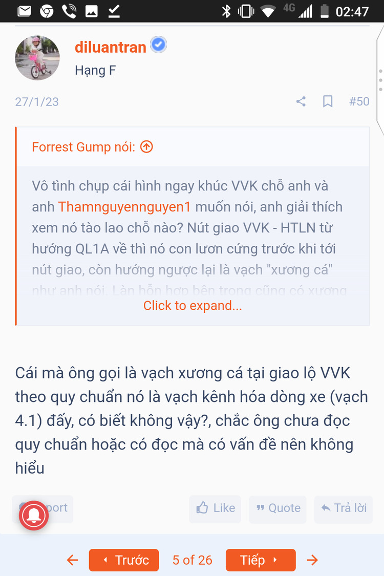 Đi thẳng trên làn rẽ phải, trái: Lỗi gì?