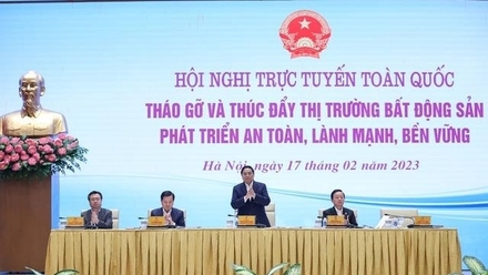 Hội nghị trực tuyến toàn quốc “Tháo gỡ khó và thúc đẩy thị trường bất ...jpg