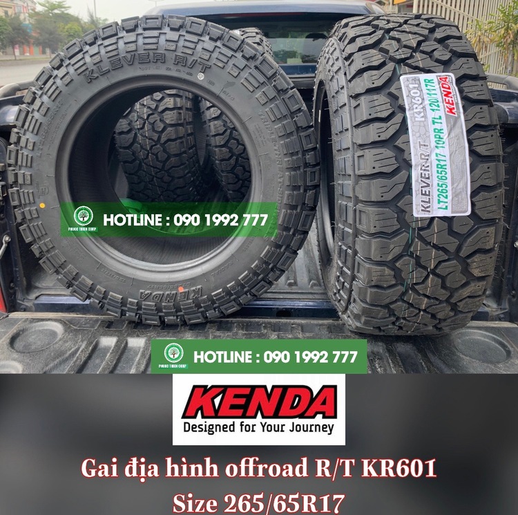 Lốp ô tô offfroad KENDA - Hàng xuất Mỹ, giá Việt Nam