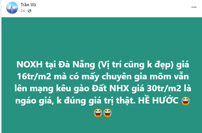 Đất nền đà nẵng tụt sâu