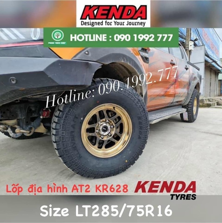 Lốp ô tô offfroad KENDA - Hàng xuất Mỹ, giá Việt Nam