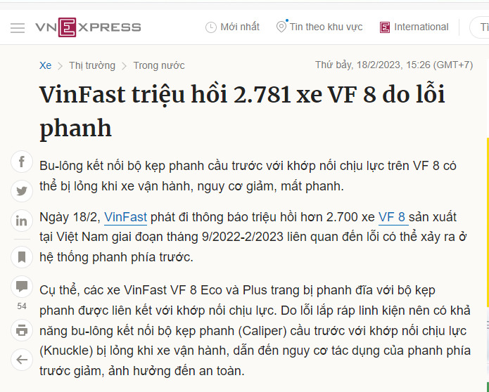 Lại vinfast VF8, VF9 Lại vinfast VF8, VF9