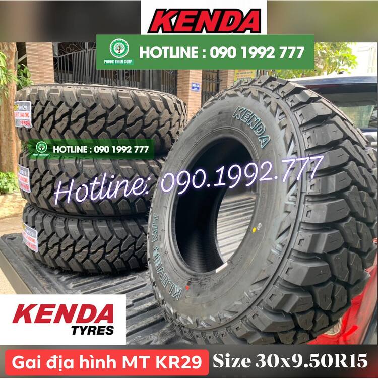 Lốp ô tô offfroad KENDA - Hàng xuất Mỹ, giá Việt Nam