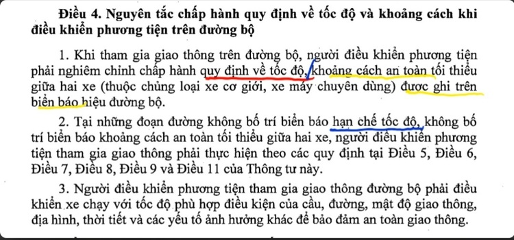 Xe máy có được chạy tốc độ 80 khi gặp biển hạn chế 80?