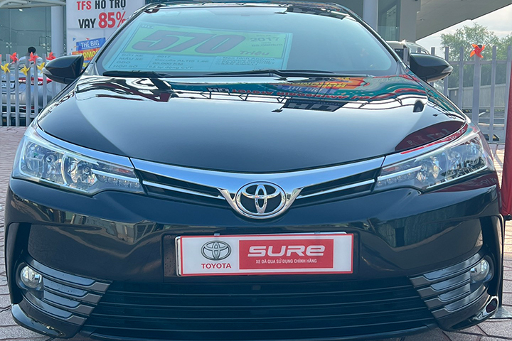 Toyota Corolla Altis 2017 Màu Đen 85000Km