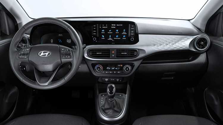 nội thất Hyundai i10 2023 facelift