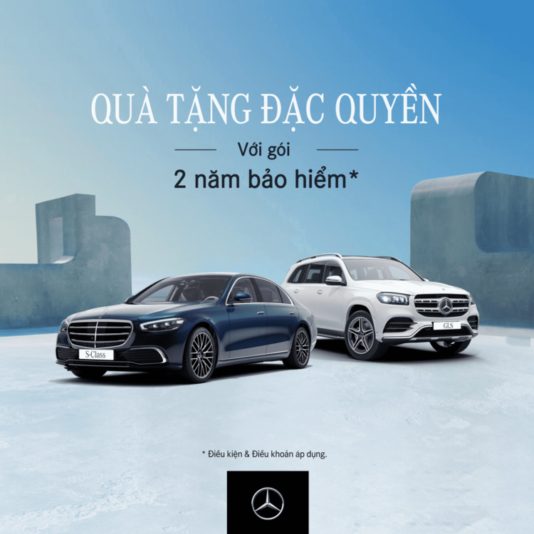 Mercedes-Benz Việt Nam ưu đãi gói bảo hiểm MBI 2 năm trị giá cao nhất lên đến 150 triệu đồng