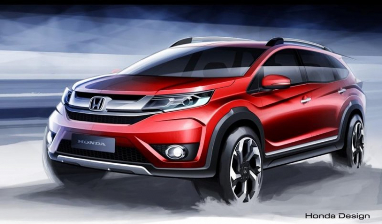 Honda BR-V – SUV 7 chỗ sắp ra mắt tại châu Á