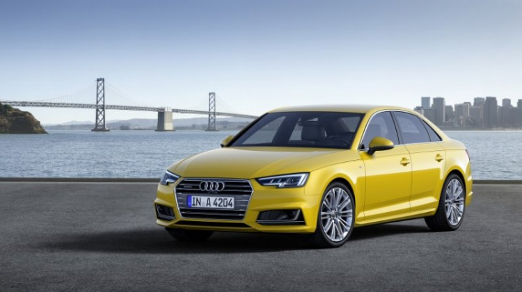 Audi A4 2016 - tăng kích thước, giảm trọng lượng