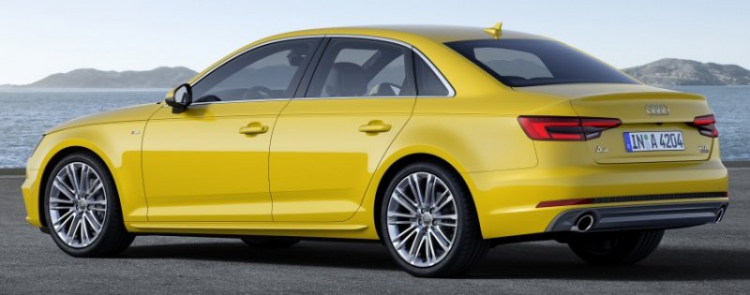 Audi A4 2016 - tăng kích thước, giảm trọng lượng