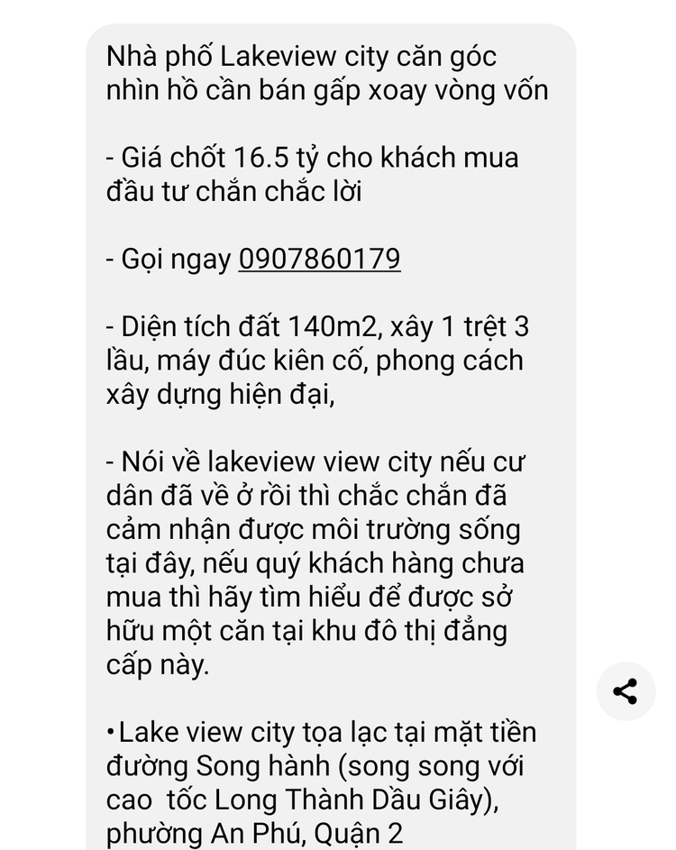 Lake view hoang vắng??? Lake view hoang vắng???