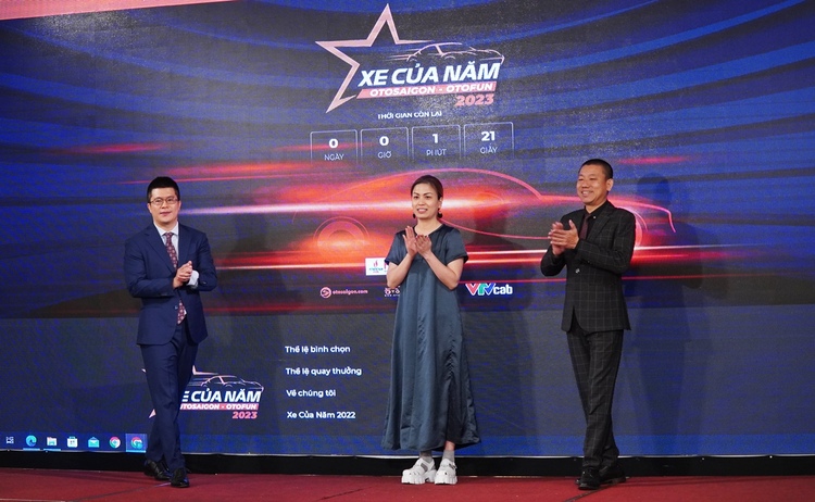 Chính thức mở cổng bình chọn XE CỦA NĂM 2023 Chính thức mở cổng bình chọn XE CỦA NĂM 2023