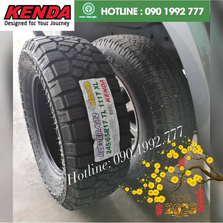 Lốp ô tô offfroad KENDA - Hàng xuất Mỹ, giá Việt Nam