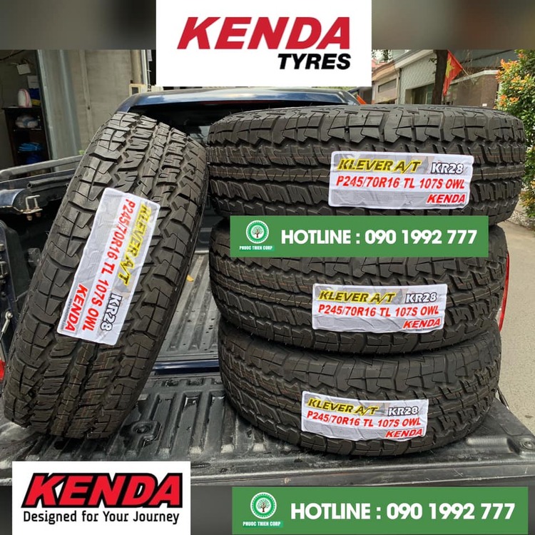 Lốp ô tô offfroad KENDA - Hàng xuất Mỹ, giá Việt Nam