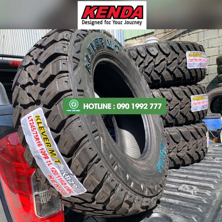 Lốp ô tô offfroad KENDA - Hàng xuất Mỹ, giá Việt Nam