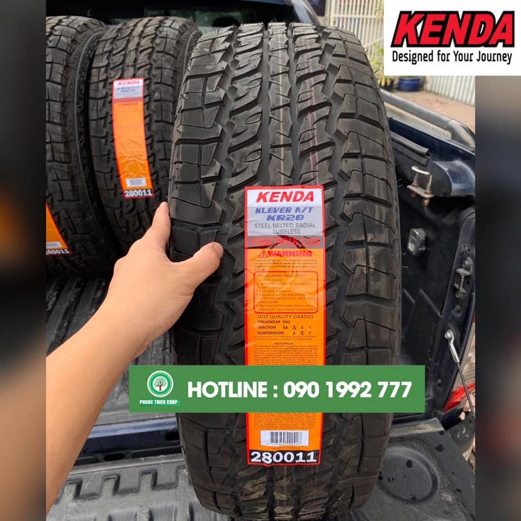 Lốp ô tô offfroad KENDA - Hàng xuất Mỹ, giá Việt Nam