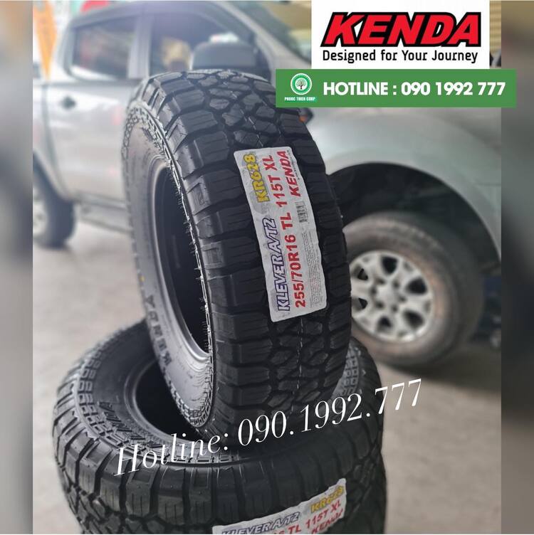 Lốp ô tô offfroad KENDA - Hàng xuất Mỹ, giá Việt Nam