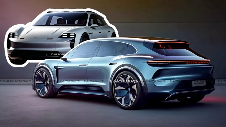 Bản dựng mẫu siêu SUV mới của Porsche từ Carscoops