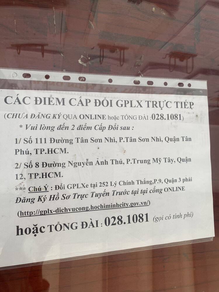 Đổi bằng GPLX B2 ở đâu?