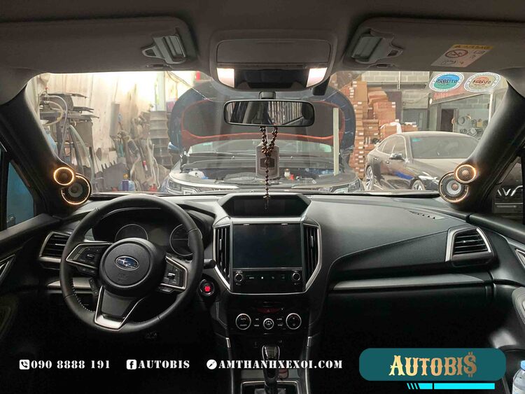 Subaru Forester Cách Âm Với Vật Liệu DrARTEX, Nâng Cấp Âm Thanh Với Thương Hiệu Audible Physics Tại Autobis
